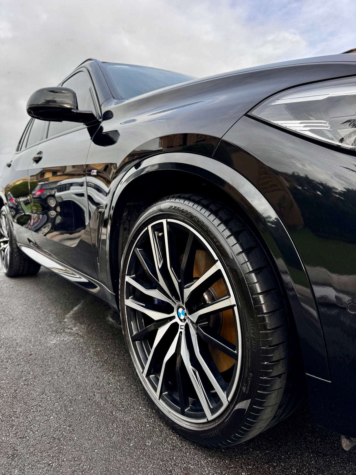 A freshly detailed BMW, photographed by YUNIX on the Gold Coast