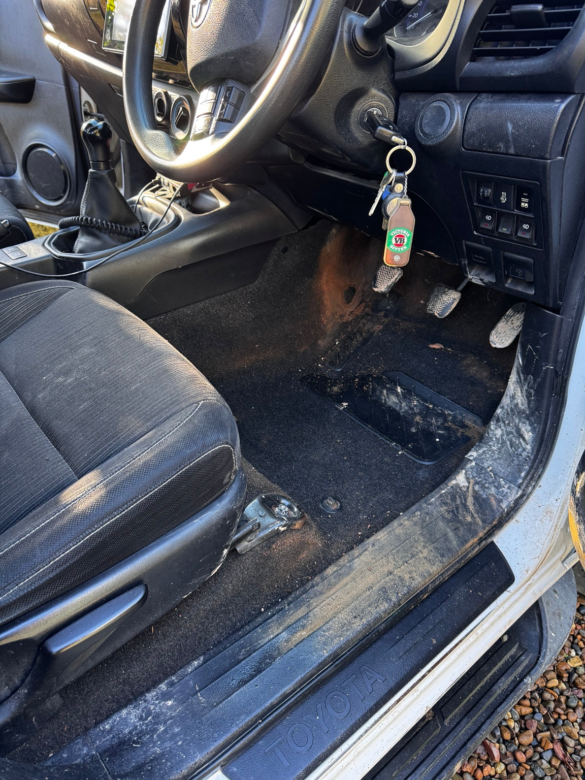 Toyota Hilux Before