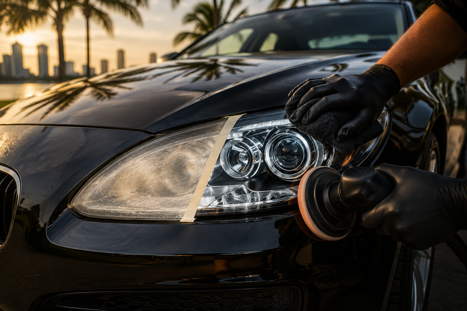 Headlight restoration